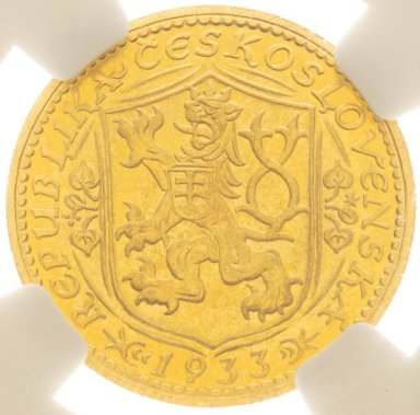 Ducat 1933 MS 66 - back