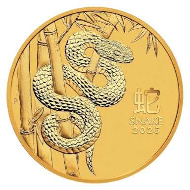 Gold coin Year of the Snake 2025 - 1 ounce - front