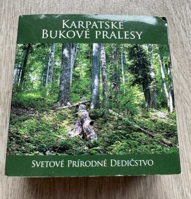 100 Eur 2015 - Karpatské bukové pralesy - front