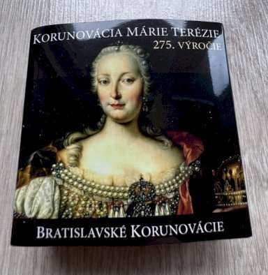 100 Eur 2016 - Korunovácia Márie Terézie - front