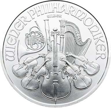 Investment Silver Philharmoniker - 1 ounce - front