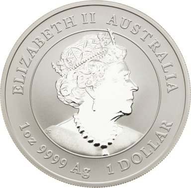 Investiční stříbro Rok zajíce 2023 - 1 unce - revers