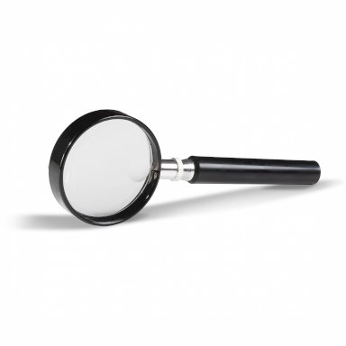 LU Magnifier with handle - front