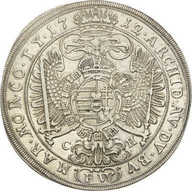 Thaler 1712 - back