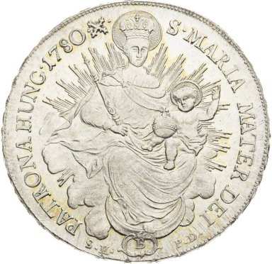 Thaler 1780 B (SK/PD) - back