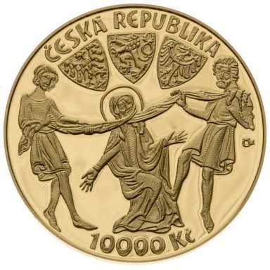 10000 Kč 2021 1100th anniversary of the death of Princess Ludmila