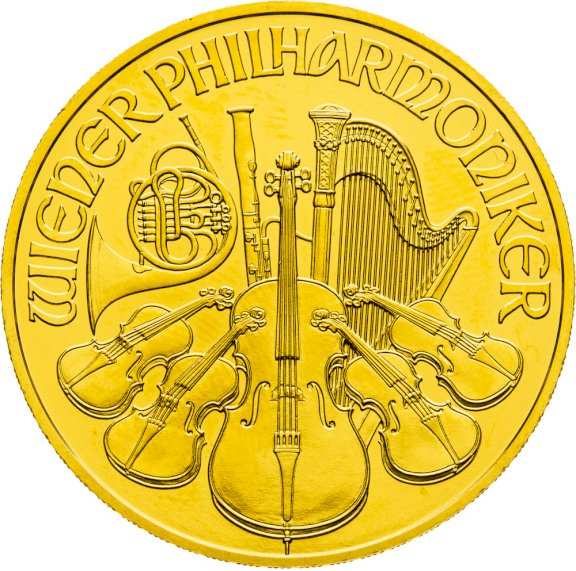 Investment gold coins Philharmoniker - 10 ounce
