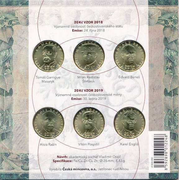 OPTIMA CLASSIC coin album with 10 sheets (without slipcase)