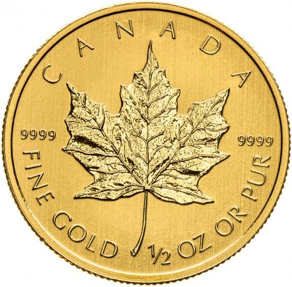 Investment gold coins Maple Leaf - 10 ounce