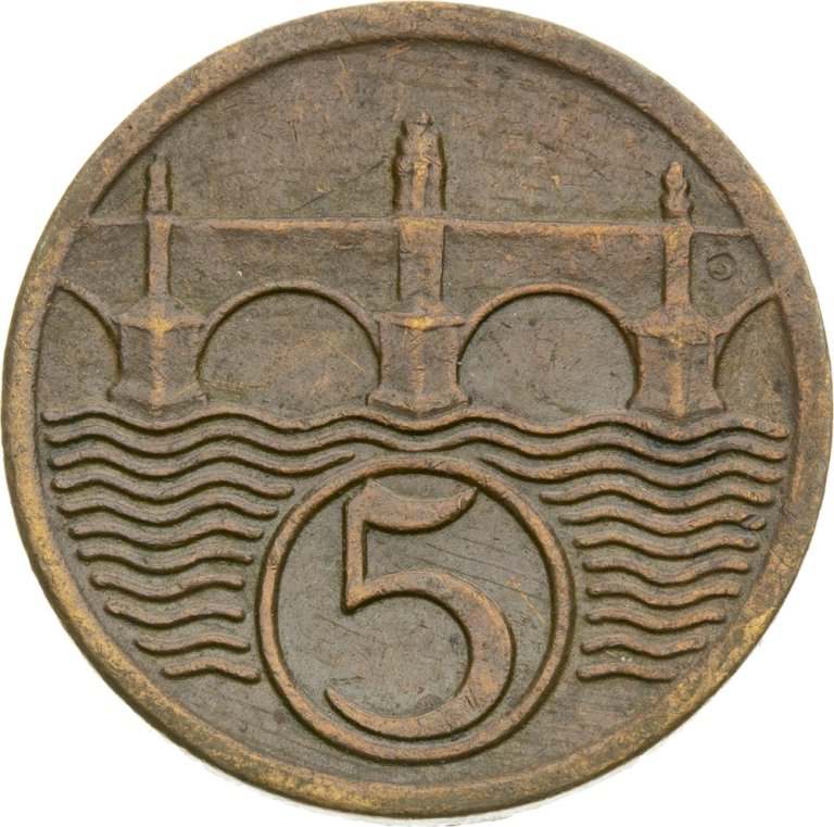 5 Haléř 1928