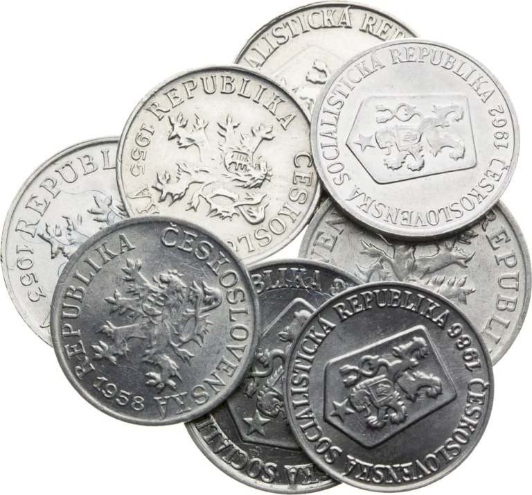 Lot of Heller coins (8pcs)