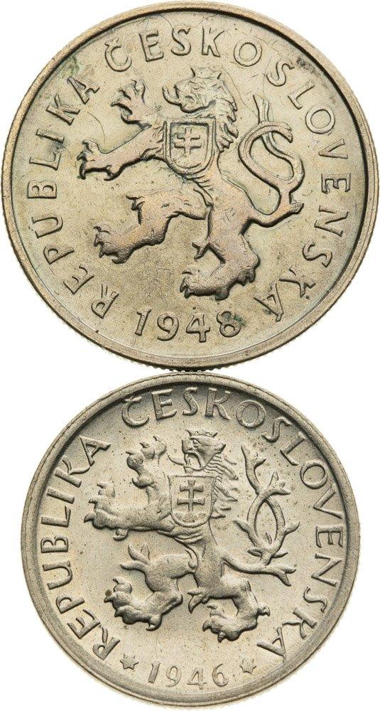 Lot of Koruna coins (2pcs)