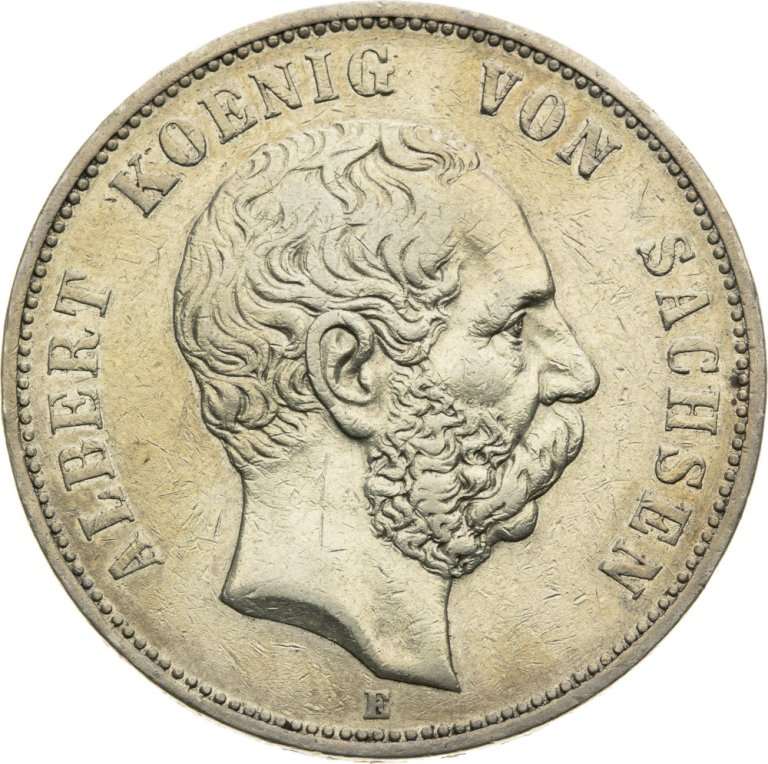 5 Mark 1895 Saxony