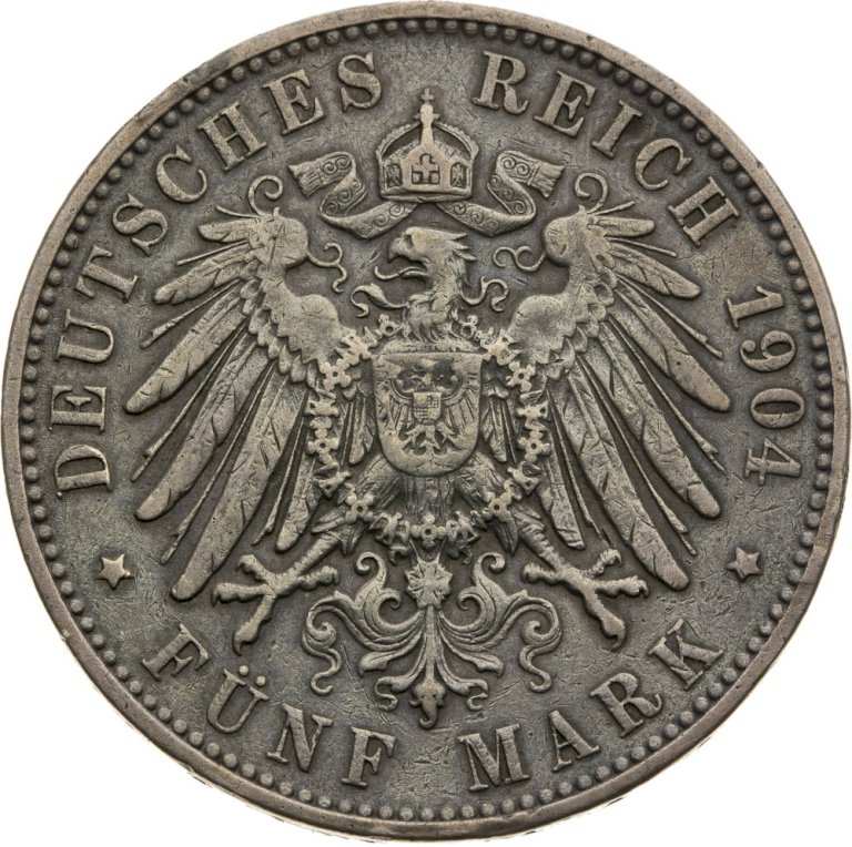 5 Mark 1904 Hamburg