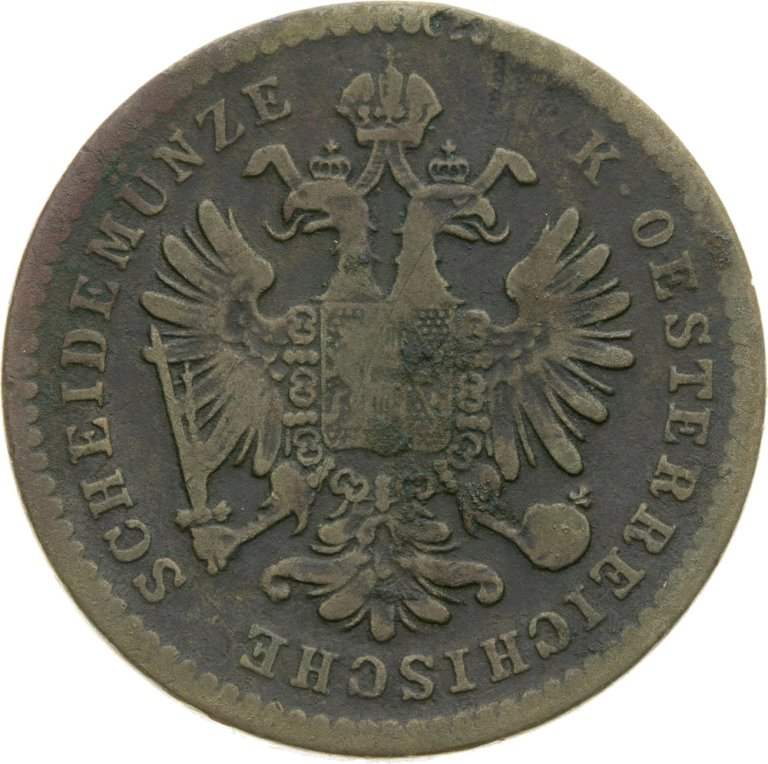 1 Krejcar 1860 E