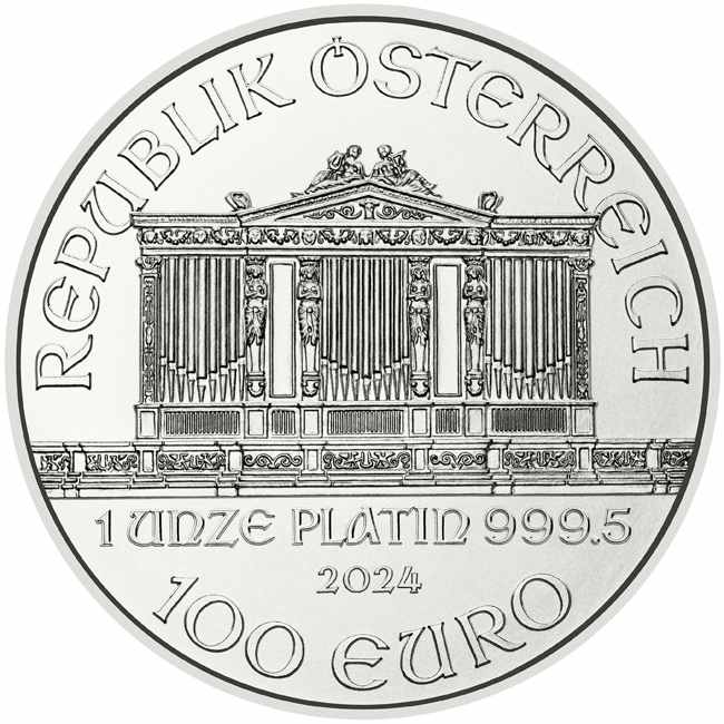 Investičná platina Philharmoniker - 1 unca (2)