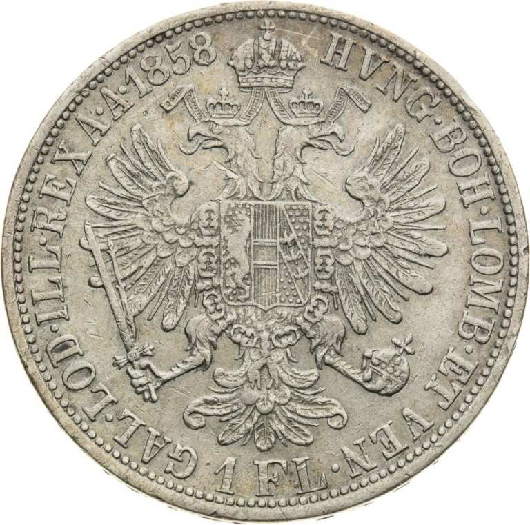 Gulden 1858