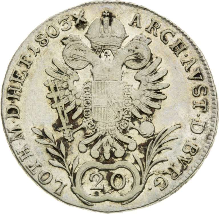 20 Krejcar 1803 A