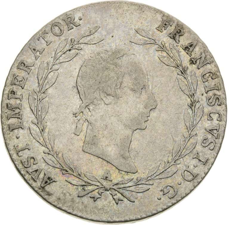 20 Krejcar 1829 A