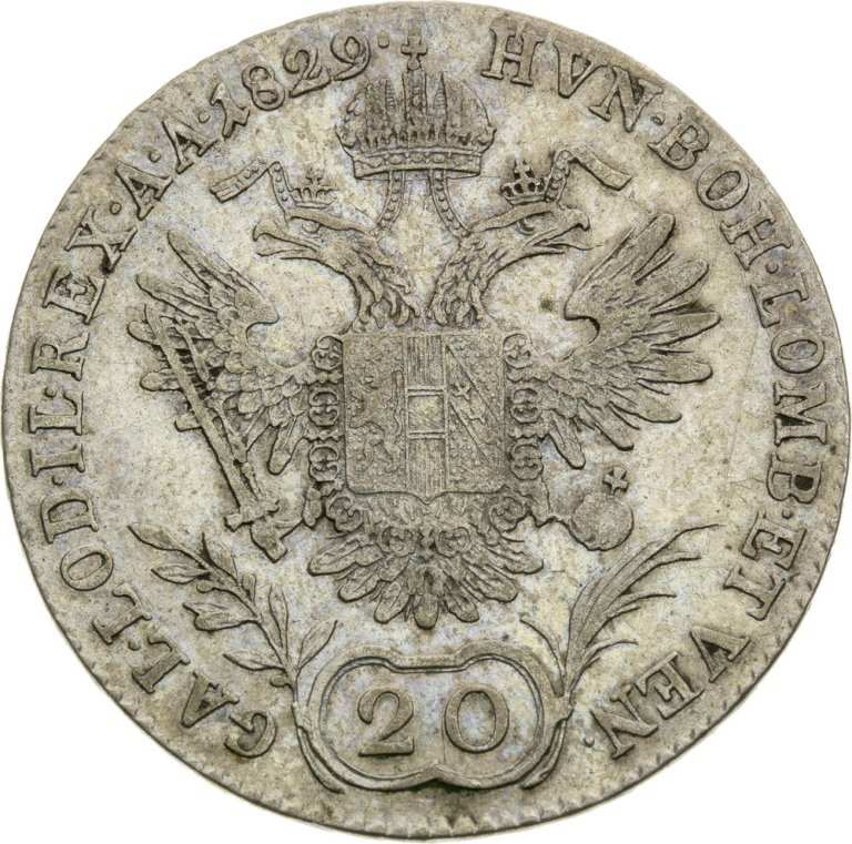 20 Krejcar 1829 A