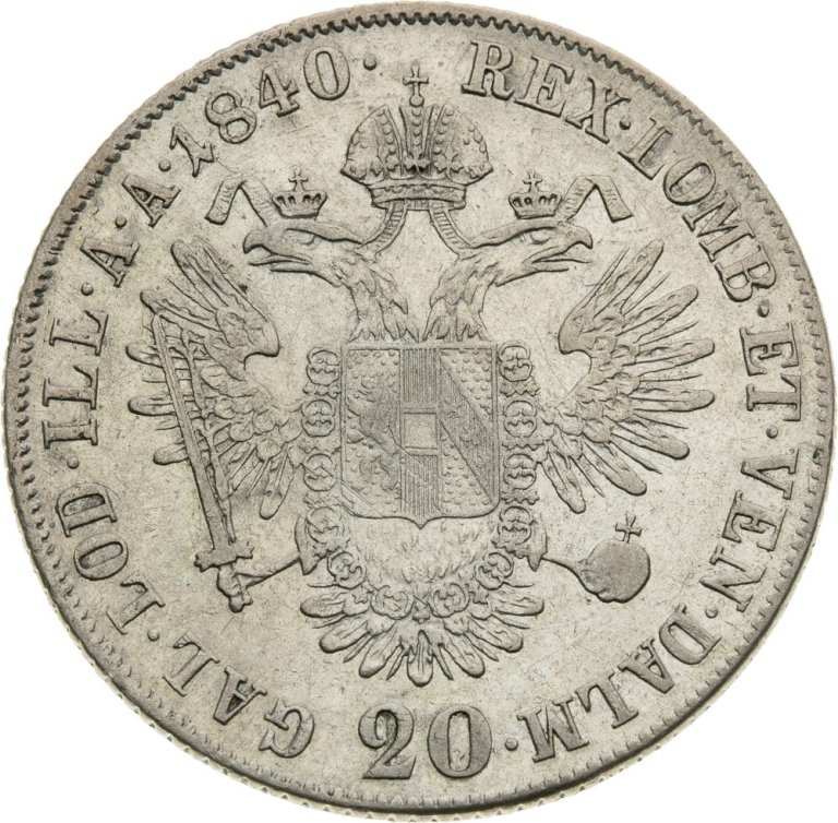 20 Krejcar 1840 C