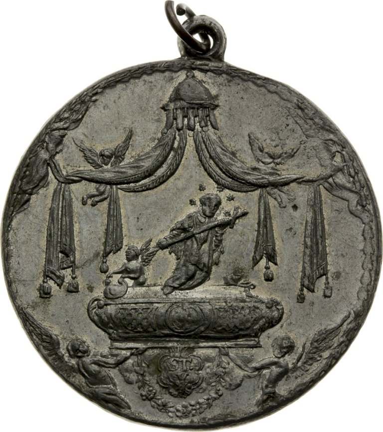 Medal 1829 (Tin) - Johann Nepomuk