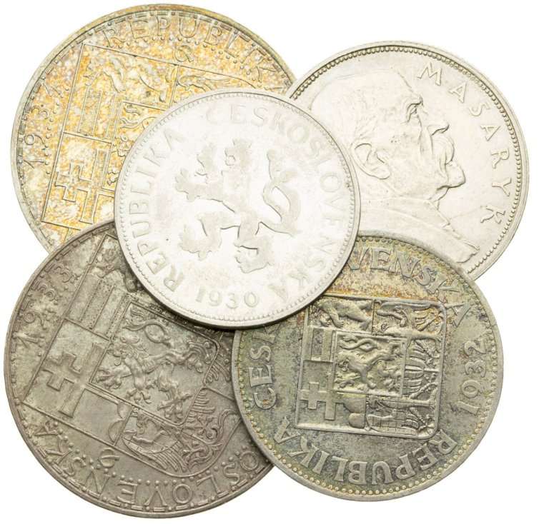 Lot of coins (5pcs)