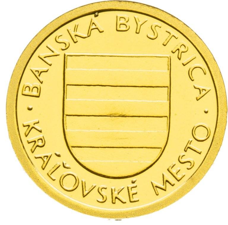 Zlatá medaila - Slobodné kráľovské mesto Banská Bystrica