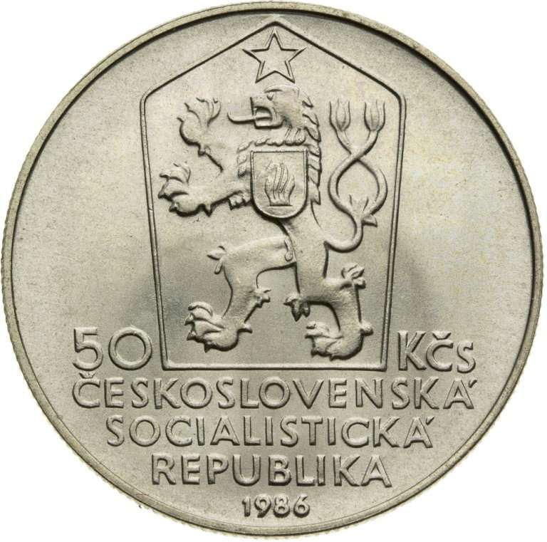 50 Kčs 1986 - Levoča