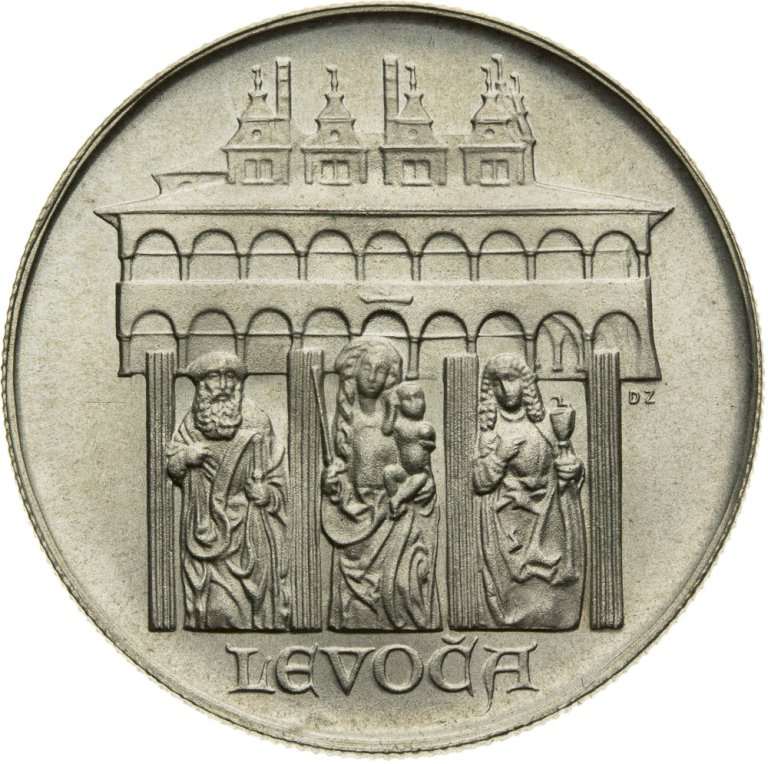 50 Koruna 1986 - Levoča