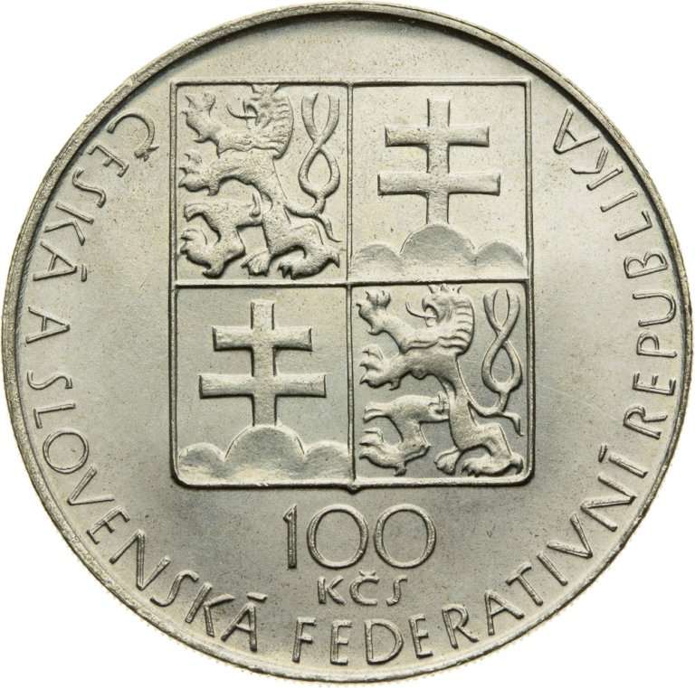 100 Koruna 1990 - Bohuslav Martinů