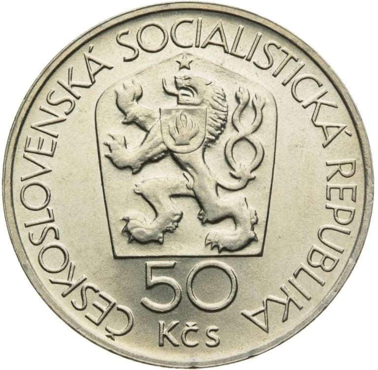 50 Kčs 1978 - 650 rokov Mincovne Kremnica