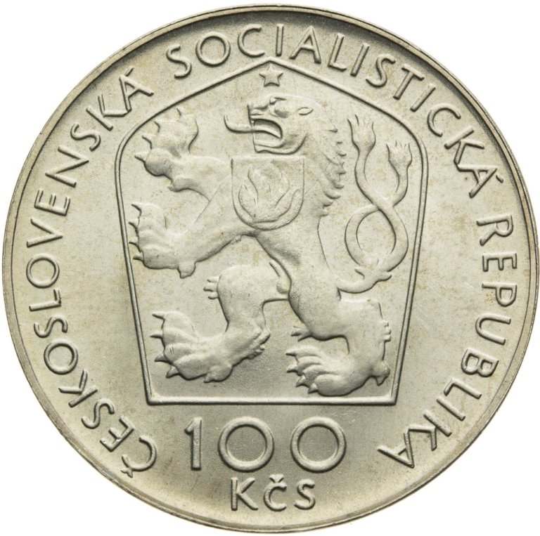 100 Koruna 1976 - Janko Kráľ