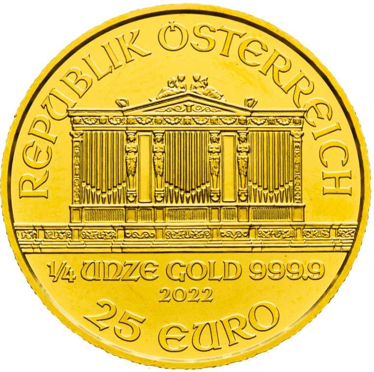 Gold coin Philharmoniker - 1/4 ounce