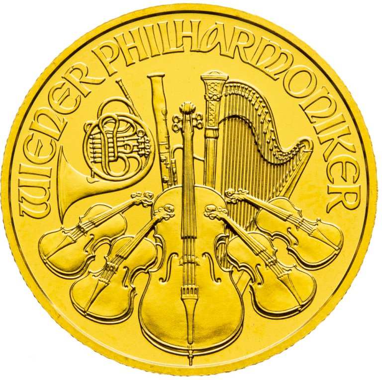 Gold coin Philharmoniker - 1/4 ounce