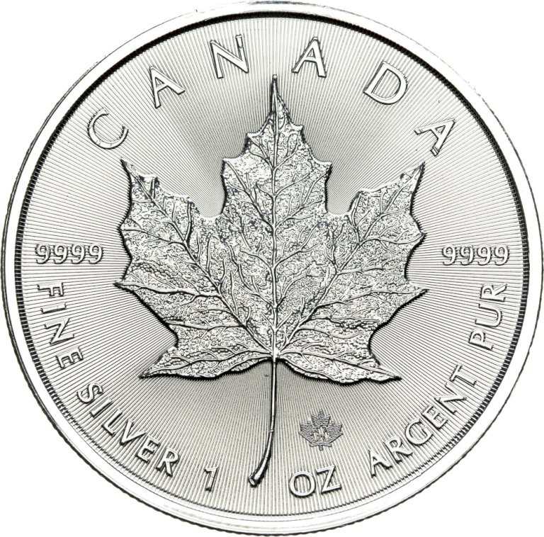 Investičné striebro Maple Leaf - 1 unca
