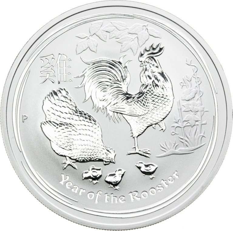 Year of the Rooster (Ag) - 1 ounce