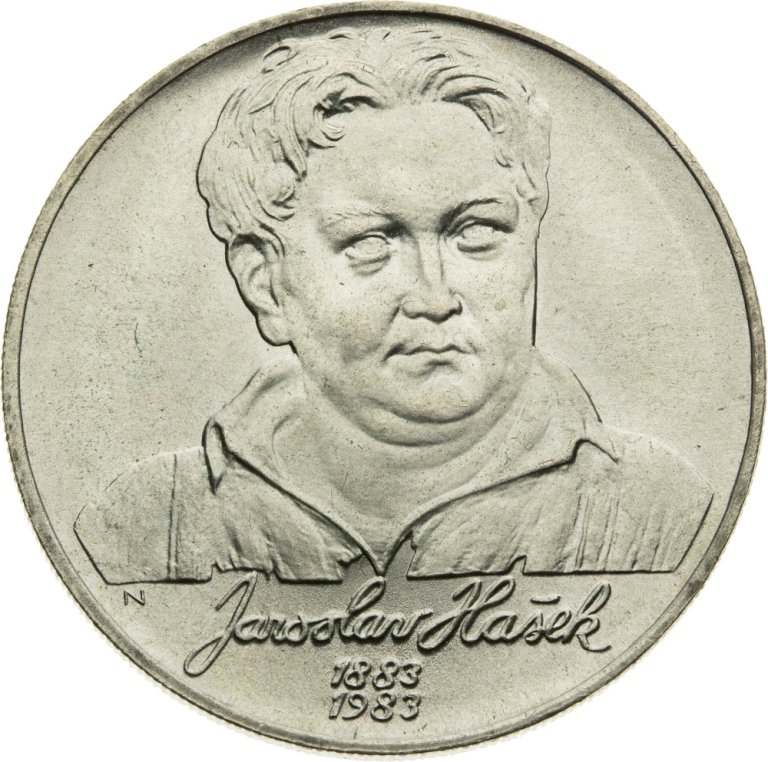 100 Koruna 1983 - Jaroslav Hašek
