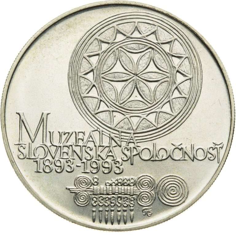 100 Kčs 1993 - Muzeálna slovenská spoločnosť