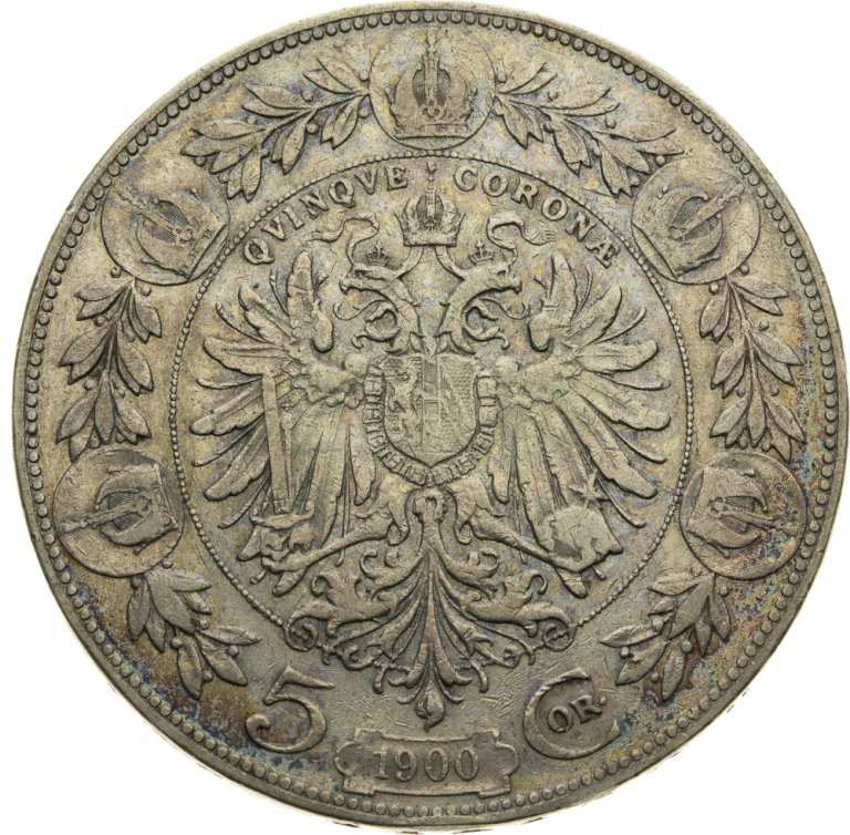 5 Koruna 1900