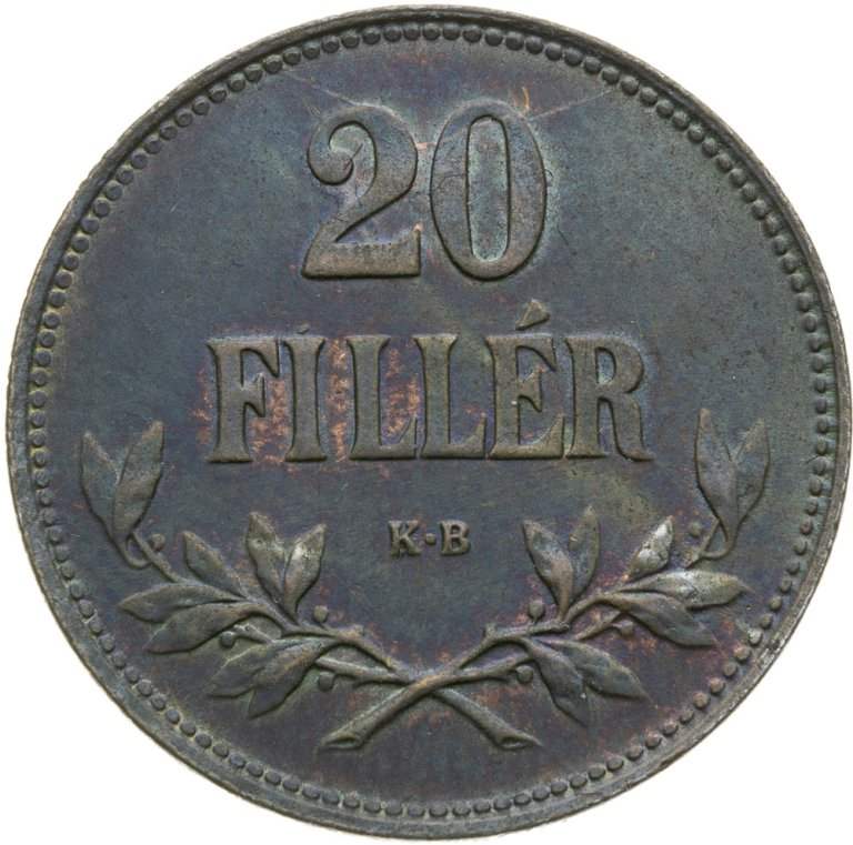 20 Fíller 1920 K-B