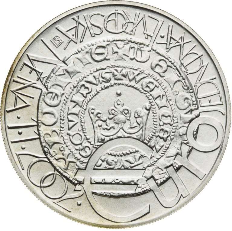 200 Kč 2001 - Zavedení jednotní evropské měny EURO