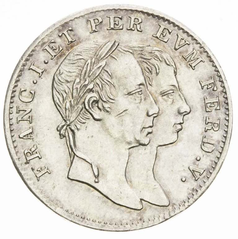 Silver token 1830 - Coronation of Ferdinand V. in Bratislava (small)