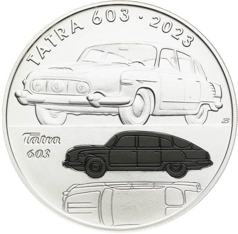 500 Koruna 2023 - Tatra 603 (BK)