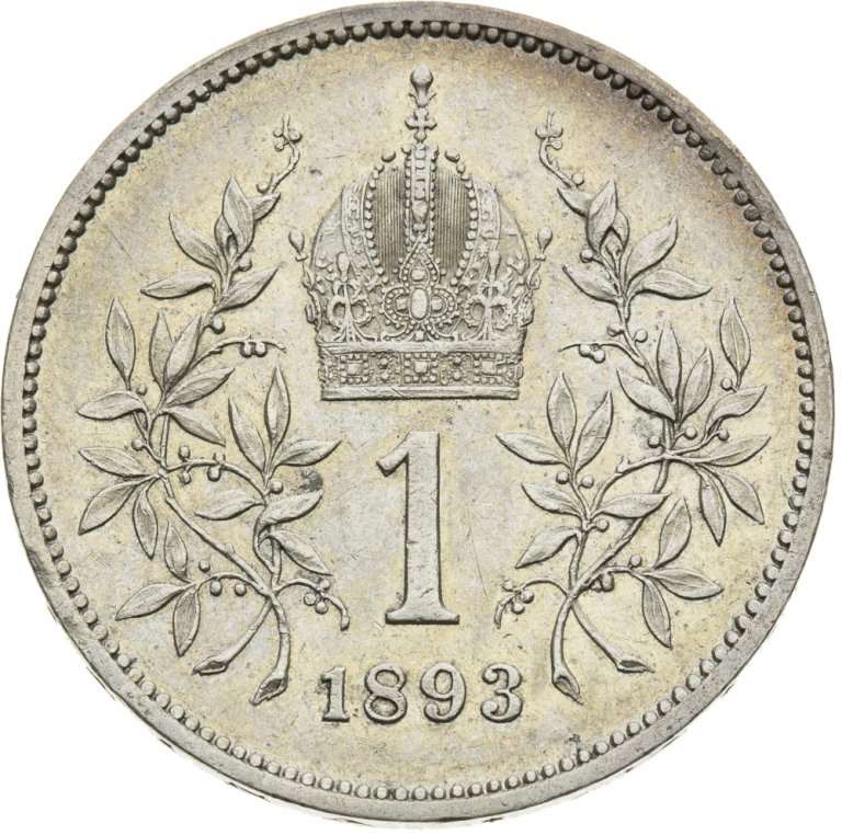 1 Koruna 1893