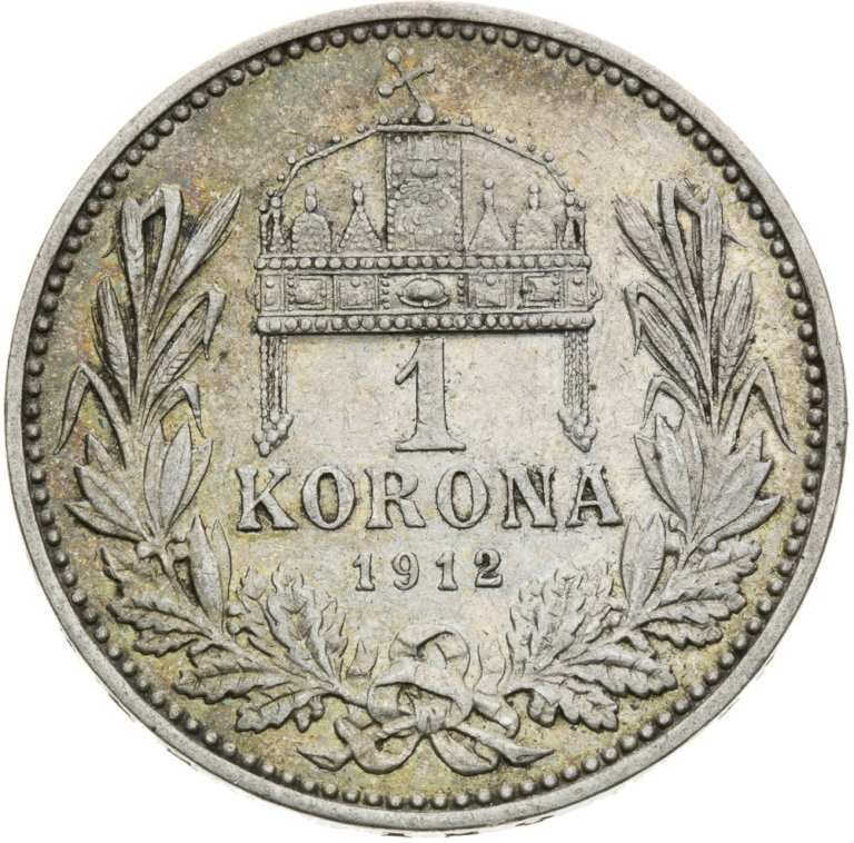 1 Koruna 1912 K-B