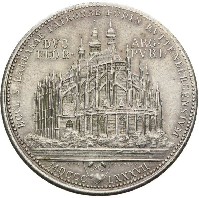 2 Zlatník 1877/R1974 Kutná Hora (Replika Kolářský)