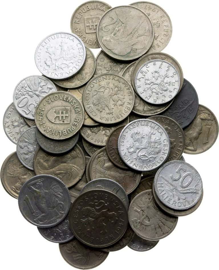 Lot of coins (50pcs)