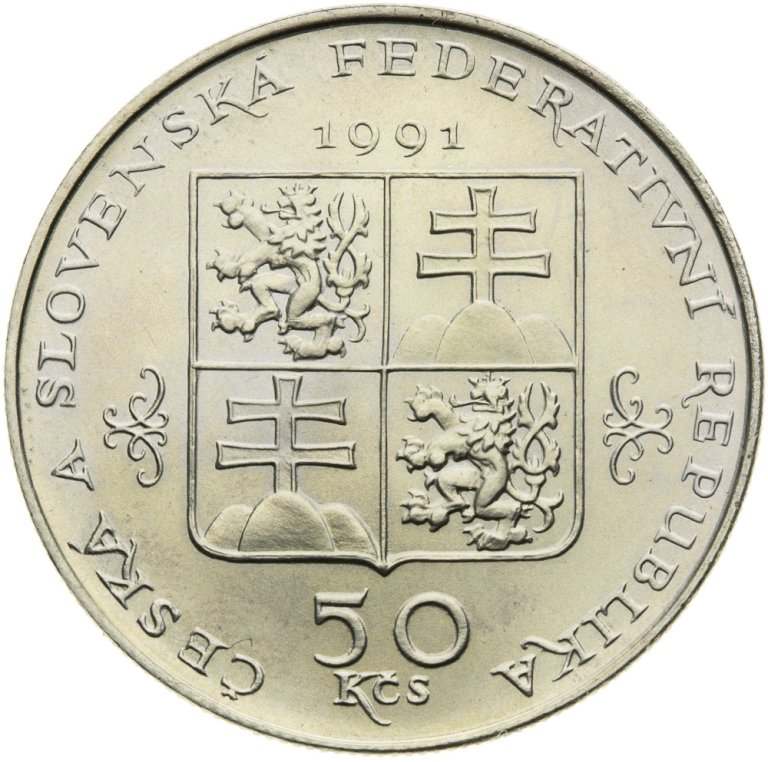 50 Kčs 1991 - Mariánské Lázně