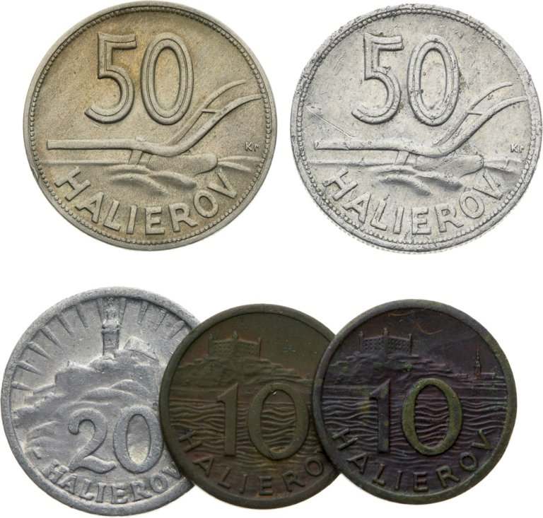 Lot of coins (5pcs)